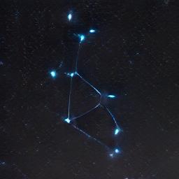 generated: a view of the Orion constellation in the night sky #4